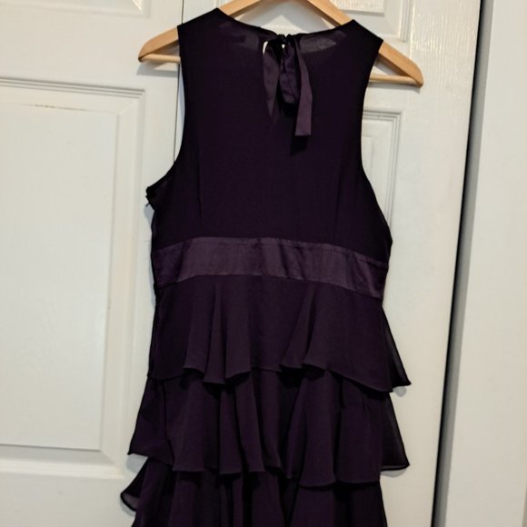 RW&CO Deep Purple High Neck Dress - Picture 5 of 7